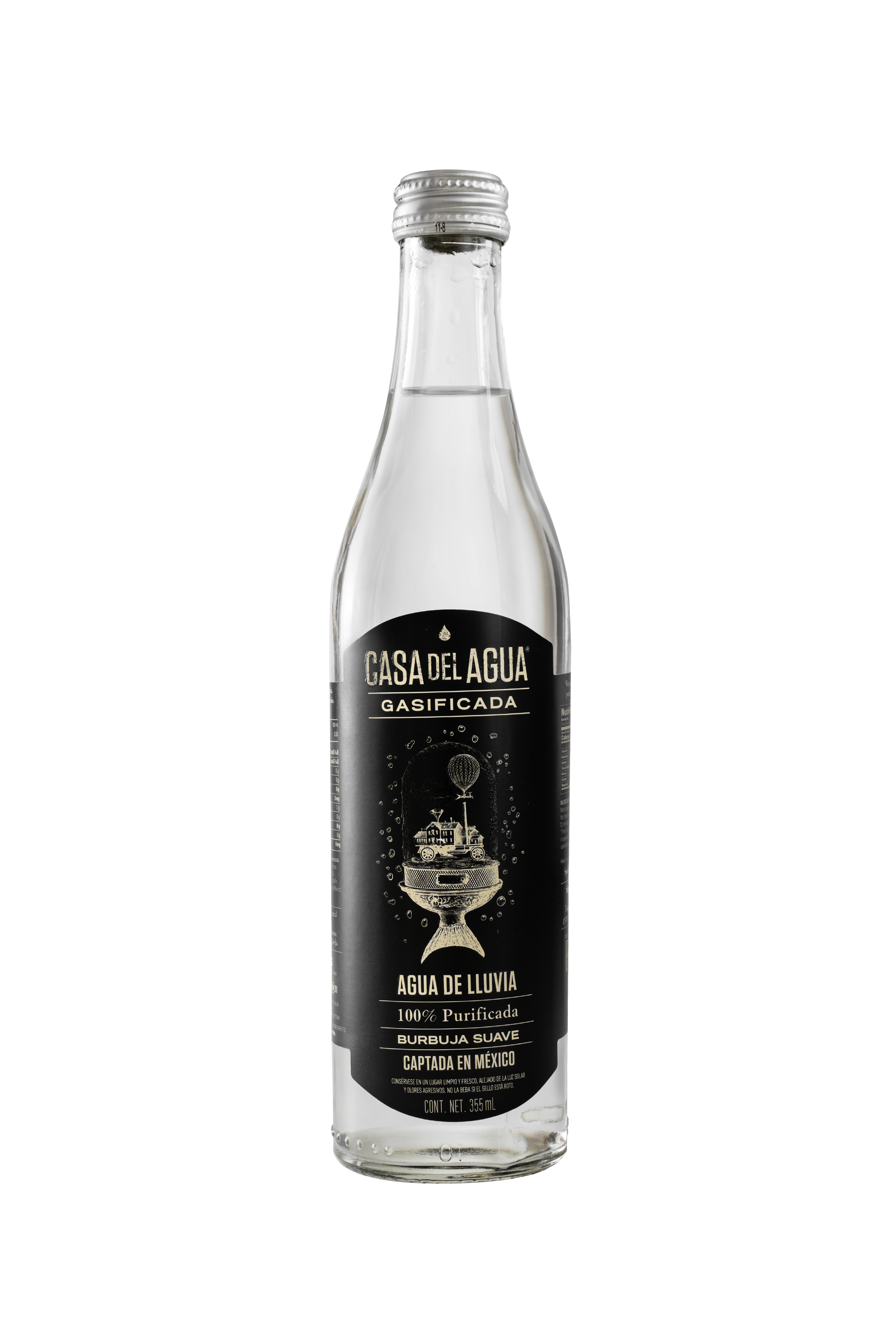 Agua Gasificada Burbuja Suave 355ml